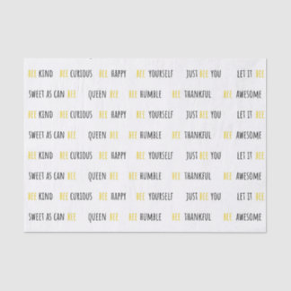 Bee Happy Bee Kind Tissue Paper