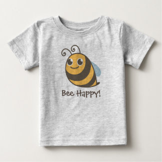 Bee Happy! Bumble Bee Baby T-Shirt