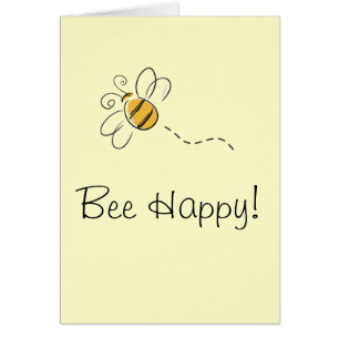 Bee Happy Card