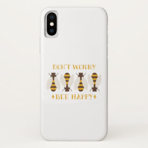 Bee Happy iPhone X Case