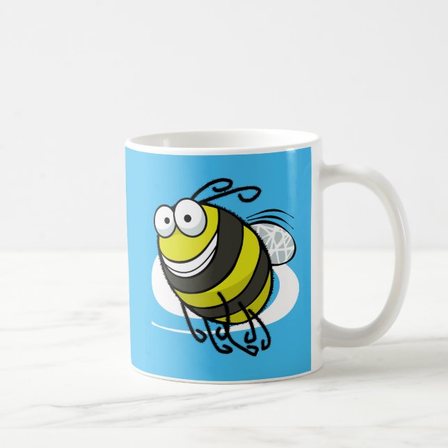 Bee Happy Coffee Mug (Right)
