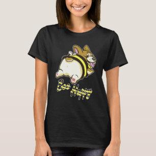 Bee Happy Corgi With Bee Costume T-Shirt