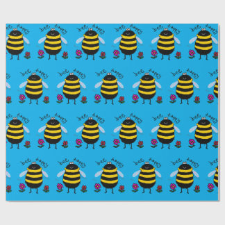 Bee Happy Cute Bee Tissue Paper