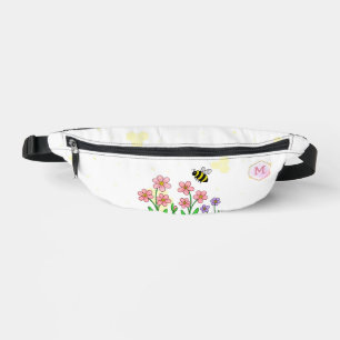 Bee Happy Garden Bum Bags