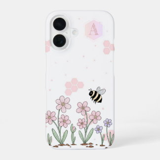 Bee Happy Garden iPhone 16 Case