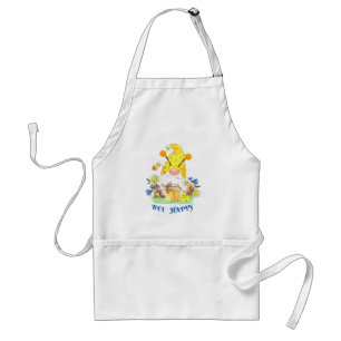 Bee Happy Gnome Apron