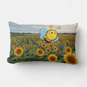Bee Happy Lumbar Cushion