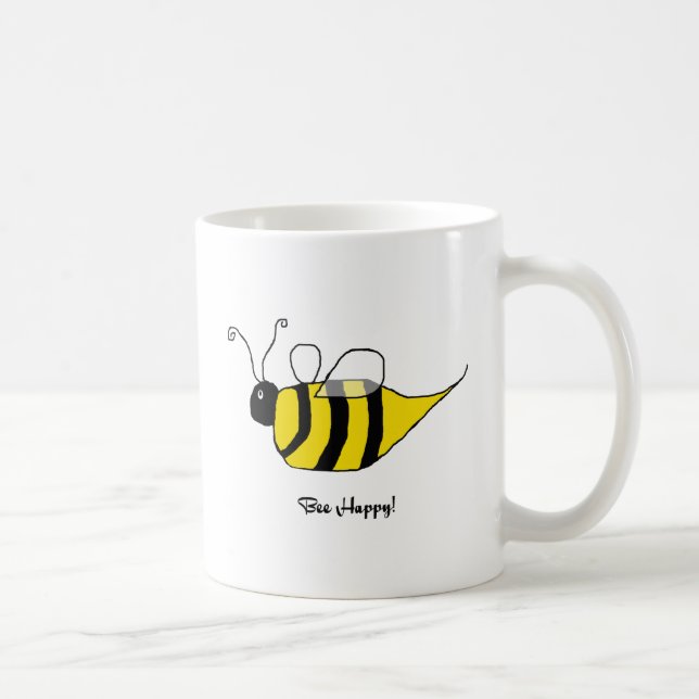 Bee Happy Mug (Right)