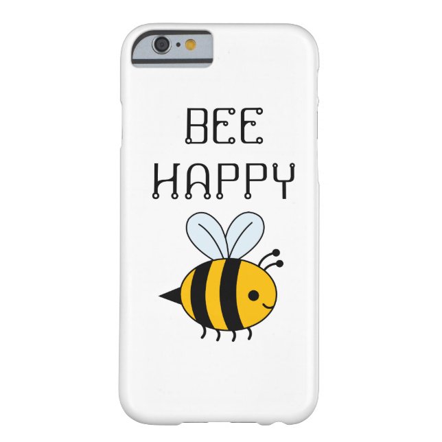 BEE HAPPY PHONE CASE (Back)