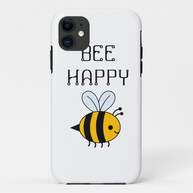BEE HAPPY PHONE CASE (Back)
