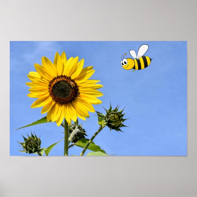 Bee Happy. Poster (Front)