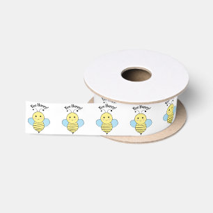 Bee Happy Satin Ribbon