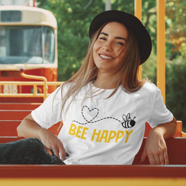 Bee Happy T-Shirt (Creator Uploaded)