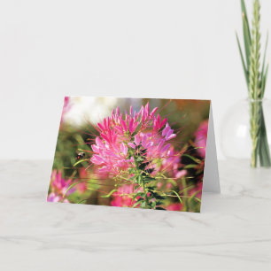 Bee happy thank you card