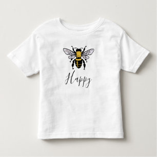 Bee Happy Toddler T-Shirt