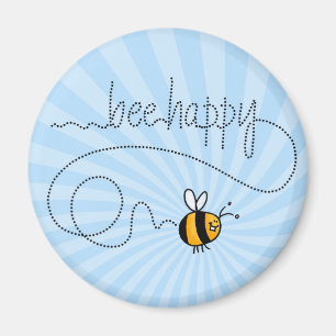 bee happy trail magnet