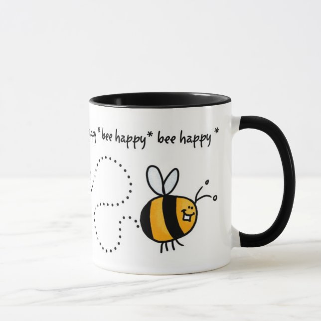 bee happy trail mug (Right)