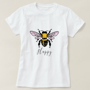 Bee Happy Women's T-Shirt