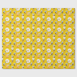 Bee Happy Wrapping paper 