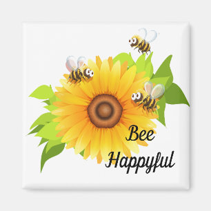 Bee Happyful Magnet