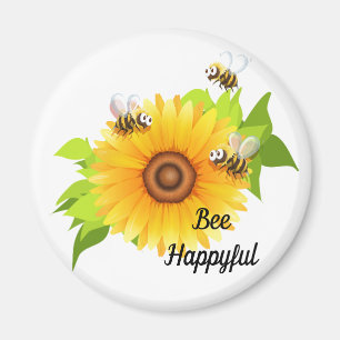 Bee Happyful Magnet