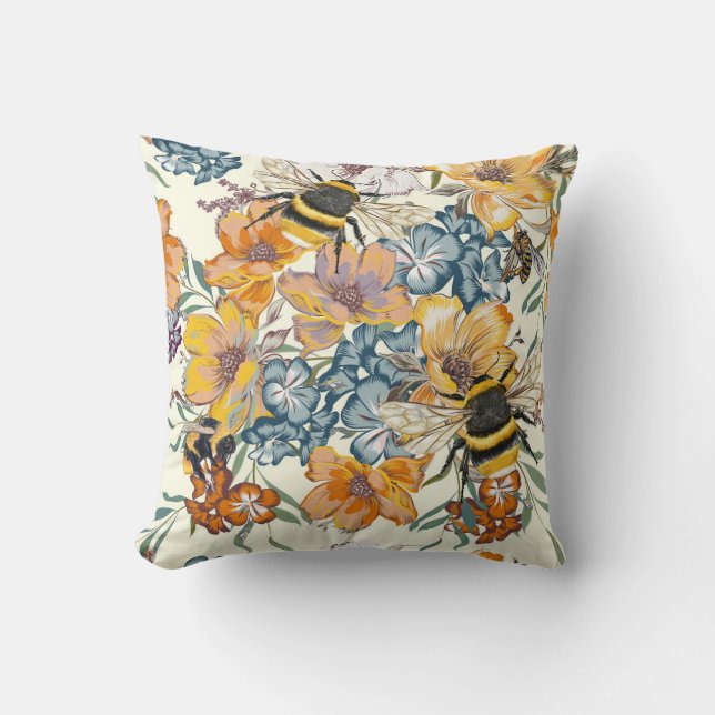 Bee Harmony Cushion (Front)