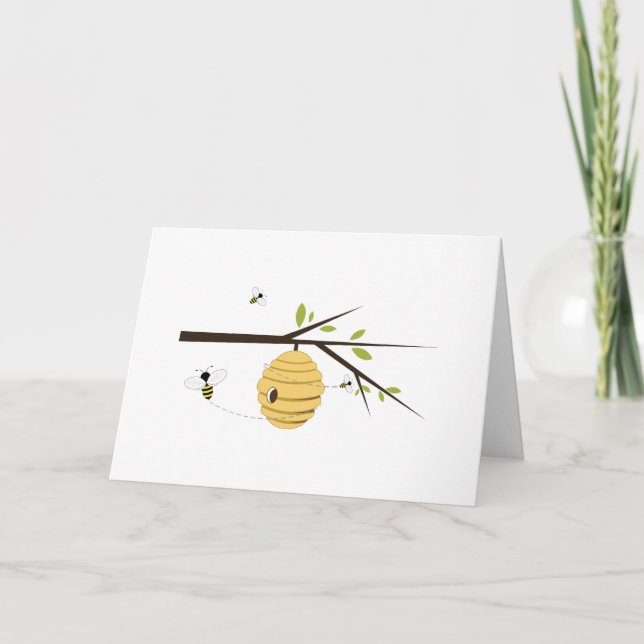 Bee Hive Card (Front)