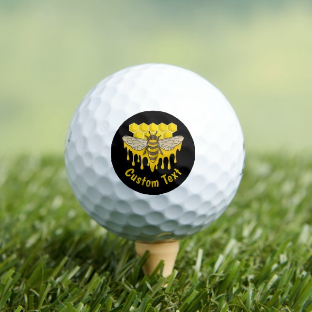Bee Hive Honey Golf Balls (Insitu Tee)