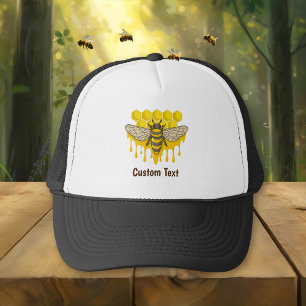 Bee Hive Honey Trucker Hat