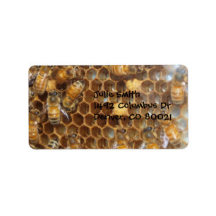 Bee Hive Label