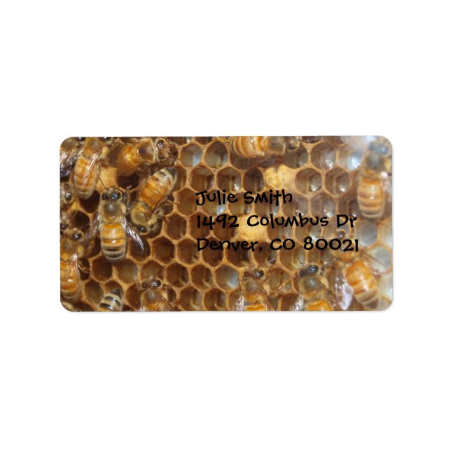 Bee Hive Label (Front)