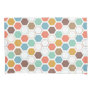 Bee Hive Module Pattern Pillowcase