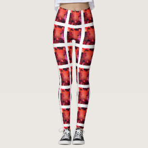 Bee Hive Pattern Leggings