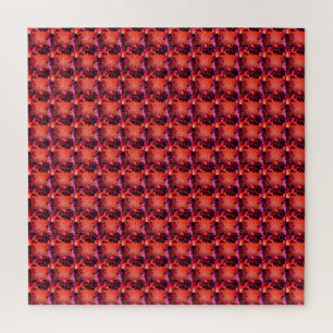 Bee Hive Red Jigsaw Puzzle