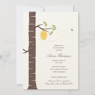Bee Hive Shower / Party Invitation