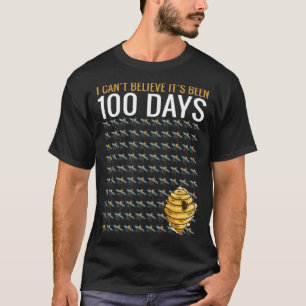 Bee Hive Tree 100 Days Of School Teacher Boys T-Shirt