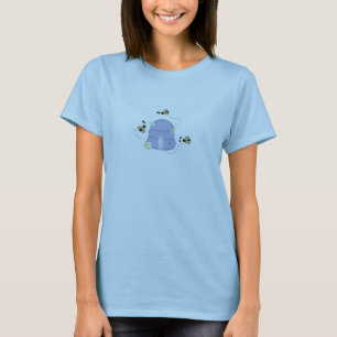 Bee Hive with Busy Bees T-Shirt