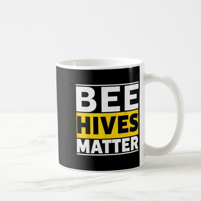 Bee Hives Coffee Mug (Right)