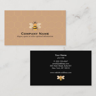 Bee Honey Business Card