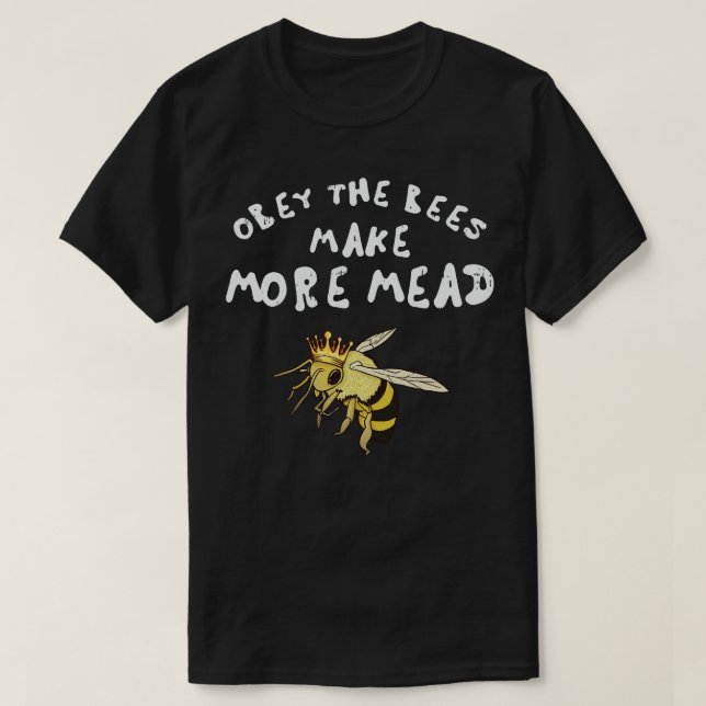 Bee Honey Met T-Shirt (Design Front)