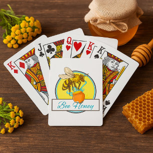 Bee Honey Playing Cards