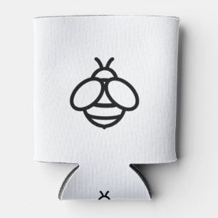 bee honeybee bumblebee Cute insect Can Cooler