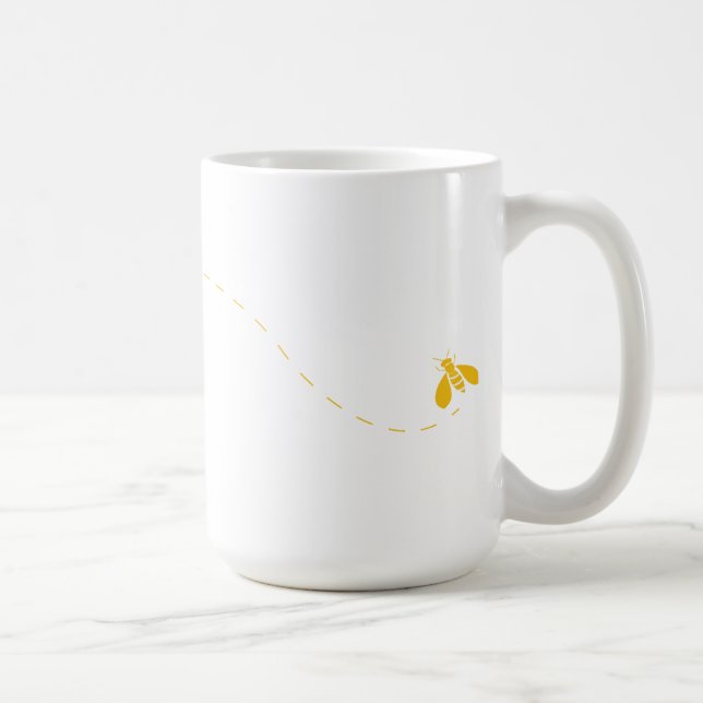 Bee & Honeycomb Mug (Right)