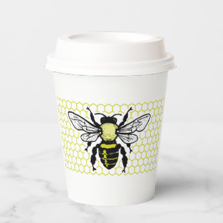 Bee & Honeycomb Paper Cup
