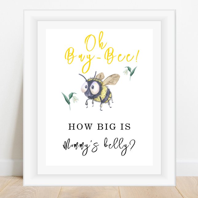 BEE - How big is Mummy's belly Poster (Creator Uploaded)