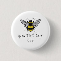 Bee Illustration – add your own text 