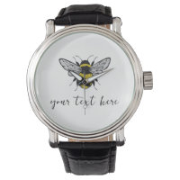 Bee Illustration – add your own text