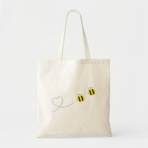 Bee in Love Tote Bag