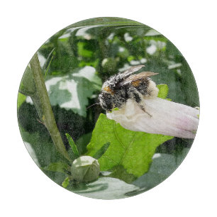 Bee in summer cutting board