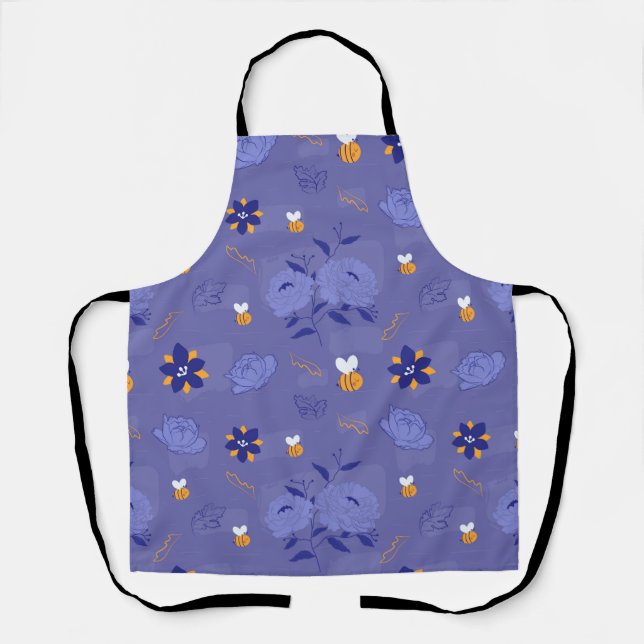 Bee in the Garden Apron (Front)